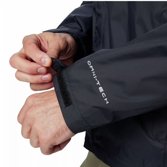 Columbia Waterproof Windbreaker Black Size XXL - Picture 9 of 10
